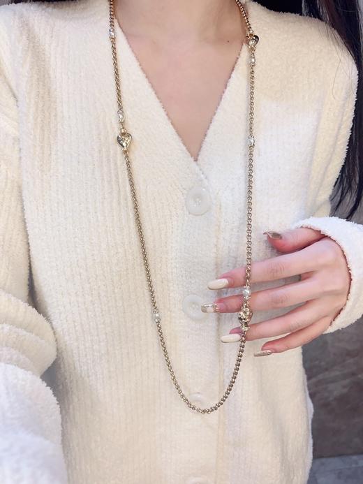 香奈儿 24春夏最新款绝美珍珠爱心系列 爱心长链（XTY） 商品图6