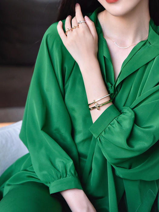 TF T系列 T1窄版带钻手镯！（XTY） 商品图3