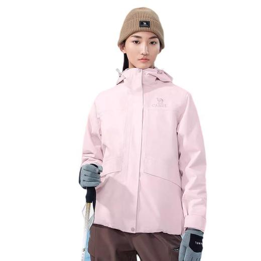 骆驼 女三合一冲锋衣 A24CA70820 商品图1