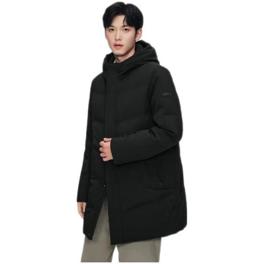 波司登 男中款连帽羽绒服 B40144117 商品图1