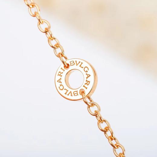 宝格丽 b.zero1 玫瑰金中号黑/白陶瓷小蛮腰项链（XTY） 商品图5