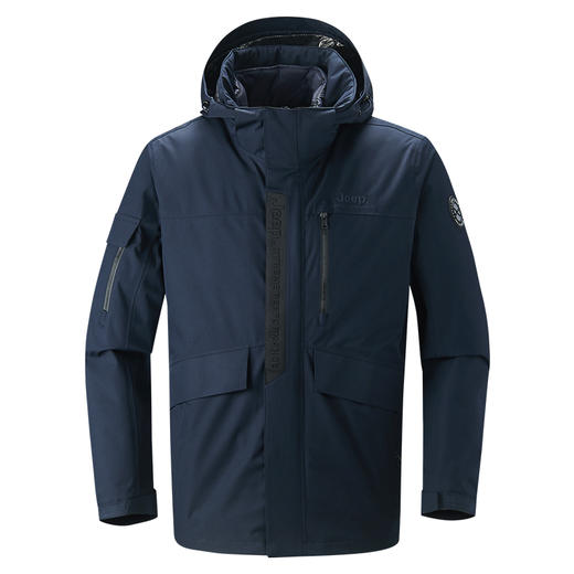 JEEP吉普 男冲锋衣羽绒两件套 J142094073 商品图1