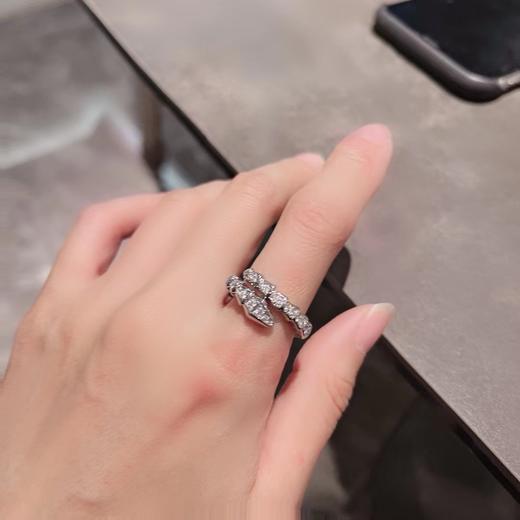 宝格丽-满钻蛇骨戒指（XTY） 商品图3