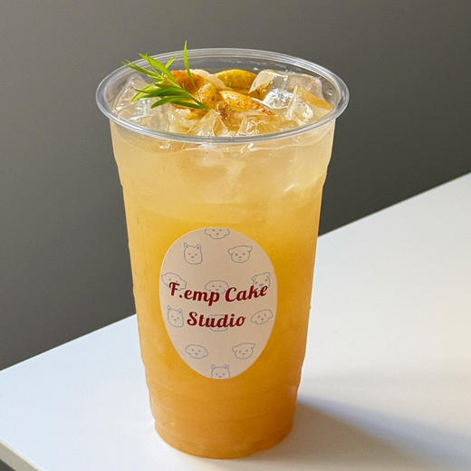 老盐黄皮冰茶 商品图0