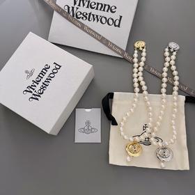 西太后 绝美立体土星水滴珍珠项链（XTY）