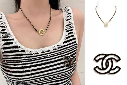 香奈儿 24a手工坊最新系列 镂空描边c胸针(XTY) 商品图2