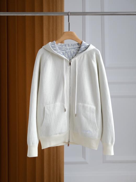 迪奥 提花连帽双面穿拉链开衫 老花控必收（SS） 商品图13