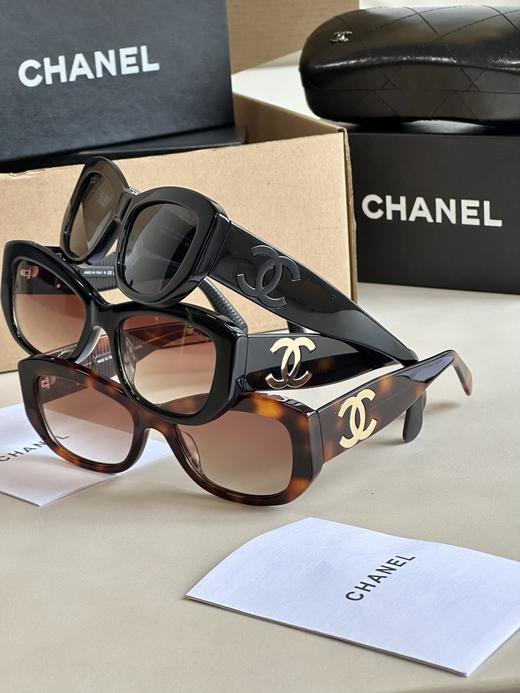 香奈儿  新款双C宽版 墨镜 太阳镜  （JH） 商品图6