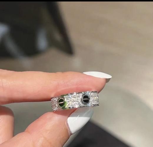 卡地亚 满天星黑钉戒指 男女同款（XTY） 商品图3