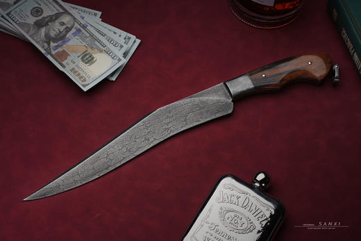 三希堂  现代刀系列  异形大马博弈  未开刃 商品图0