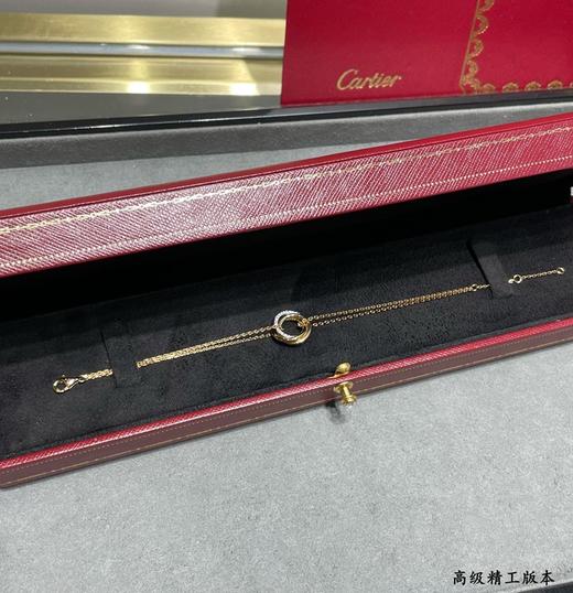卡地亚 小号三环带钻 项链耳钉手链合集（XTY） 商品图3
