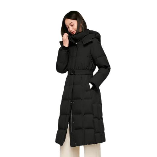 波司登 女脱卸帽长款羽绒服 B40144106 商品图1