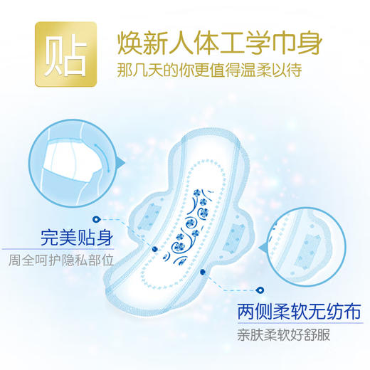 ABC 澳洲茶树日夜用卫生巾组合(240*8片6包+280*8片2包) J8242808B 商品图3