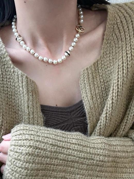 香奈儿  24s 黑白珍珠项链   （XTY） 商品图4