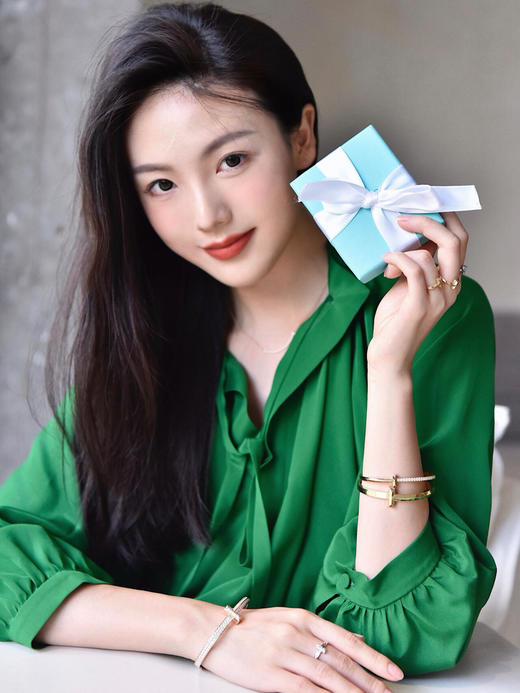 TF T系列 T1窄版带钻手镯！（XTY） 商品图2