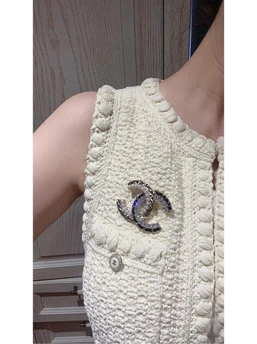 香奈儿 高级手工坊重工菱格三混合胸针（XTY） 商品图8