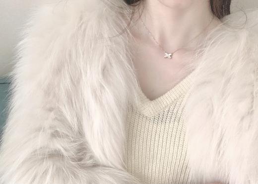 Chaumet尚美Liens结缘系列交叉单钻项链，原版定制超精工（XTY） 商品图10