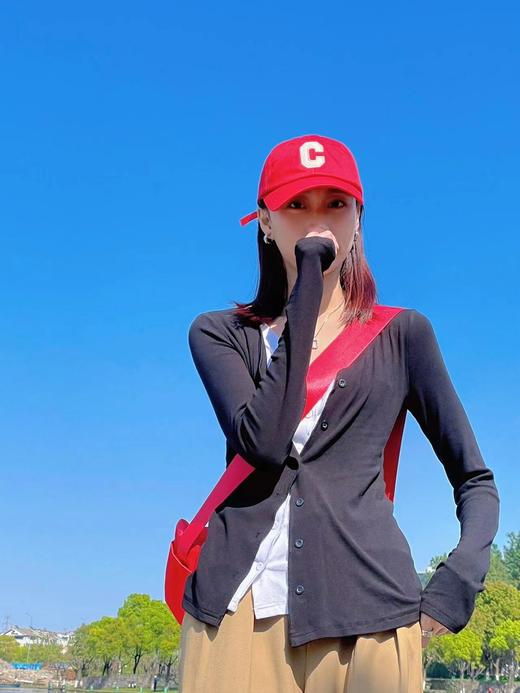 赛琳 c字logo标识棒球帽（CO） 商品图1