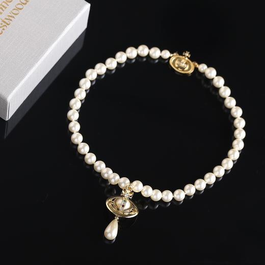 西太后 彩色水晶土星项链（XTY） 商品图0