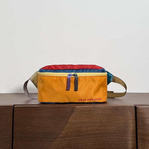 多巴胺胸包！斜挎包户外运动徒步登山轻量腰包3L男女防水骑行腰带包！ 商品图2