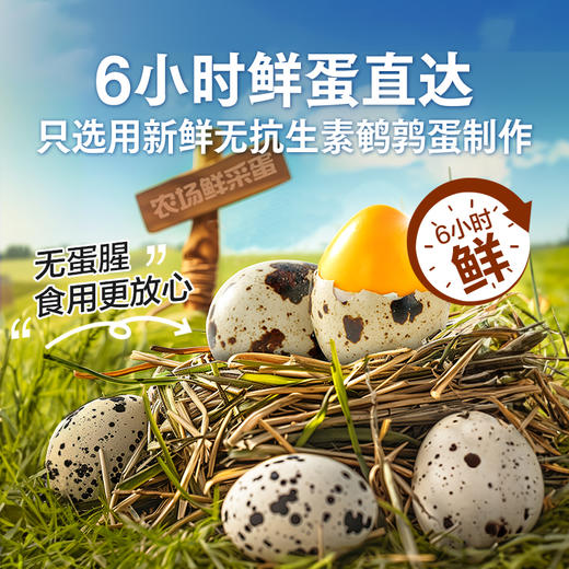 【限时一口价22.9元】什锦鹌鹑蛋（量贩装）450g【任选3件8.5折】 商品图3