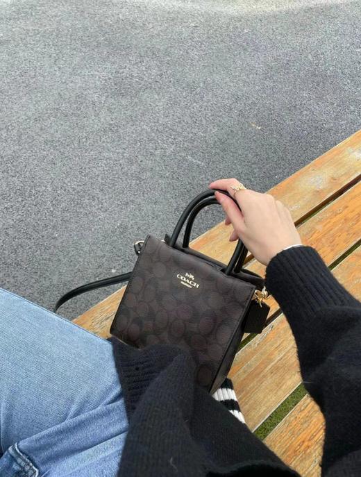 蔻驰 5692 琴谱包，Cally系列全皮款3色出，mini托特（SS） 商品图11