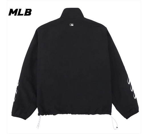 【XS断码服】【微瑕，如无货做退款处理】MLB男女夹克衫纽约洋基队NY棒球串标半拉链外套运动31JPU6131 商品图1