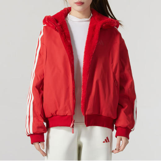 adidas阿迪达斯 女抓绒服 JM8833 商品图4