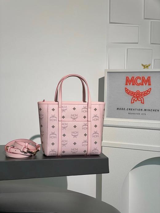 MCM  Aren Visetos Mini新版购物袋菜篮子 单肩包 斜挎包 （XM） 商品图2