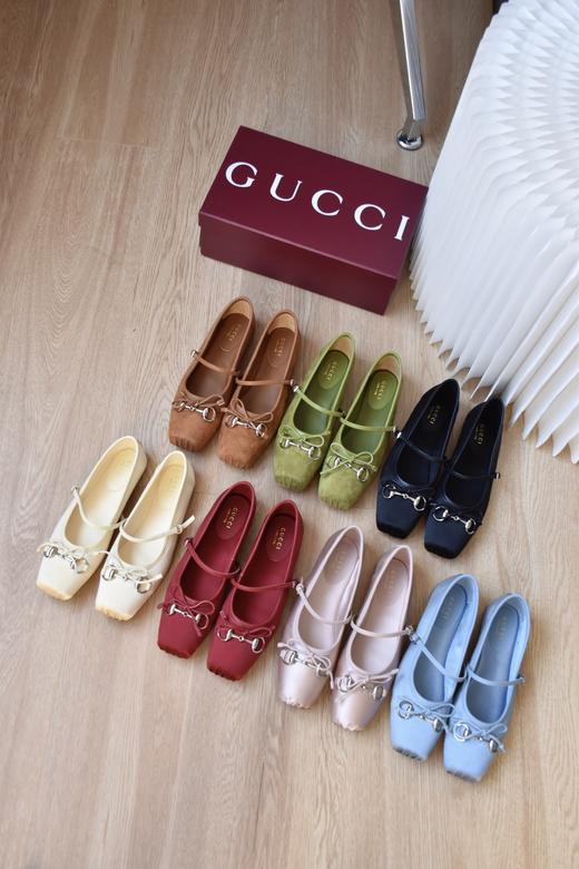 古驰 24最新款马衔扣扣显玛丽珍单鞋（SS） 商品图0