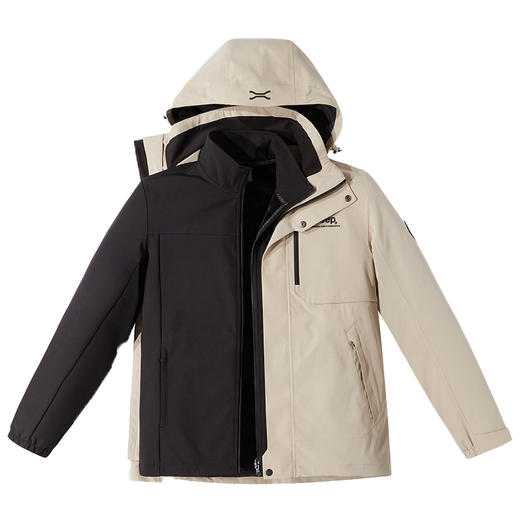 JEEP吉普 男冲锋衣软壳两件套 J232094082 商品图4