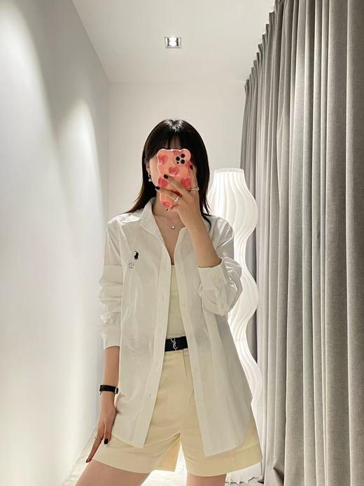 全明星同款Ralph Laure 2025新款亚麻情侣长袖衬衫（SS） 商品图14