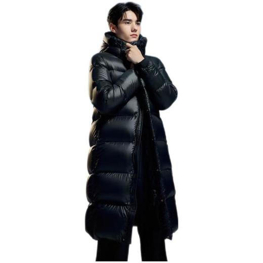 波司登 通用连帽长款羽绒服 B40143140 商品图1