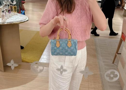 驴家  Nano Speedy 手袋  丹宁牛仔包  单肩包 手提包 （JPH） 商品图2