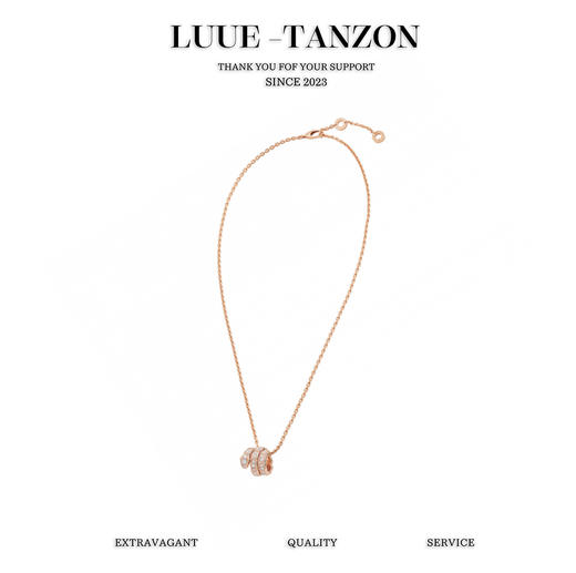 宝格丽新款，灵蛇吊坠项链（XTY） 商品图0