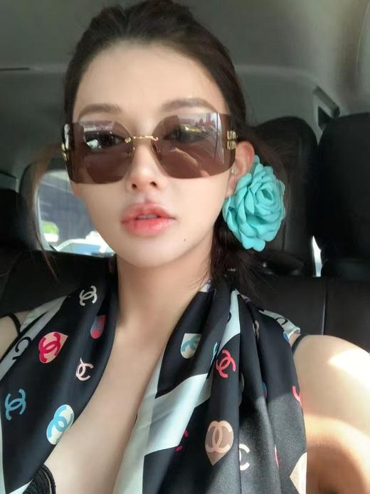 缪缪 不规则形 太阳眼镜（JH） 商品图1