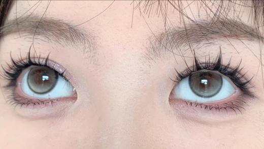 Utoocon月抛·钻石猫眼蓝/钻石猫眼紫/钻石猫眼灰/钻石猫眼棕·14.2mm中等着色·左右眼可不同度数 商品图7