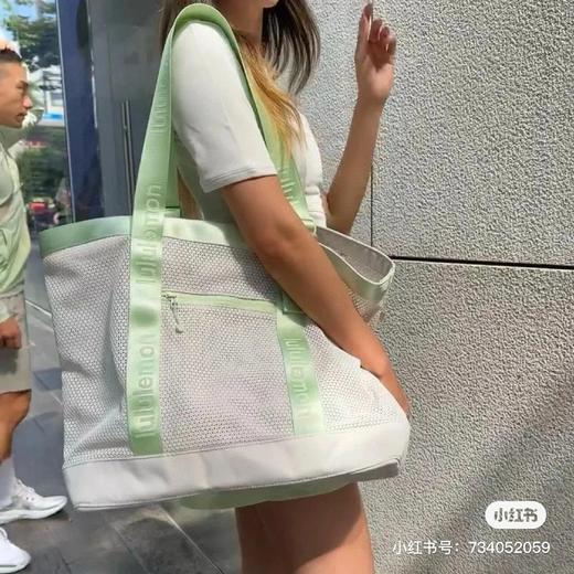 lulu露露 lemon Mesh bag手拎网面袋子 mini网面小背包（MT） 商品图3