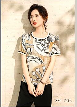 588303窗格真丝上衣 商品图5