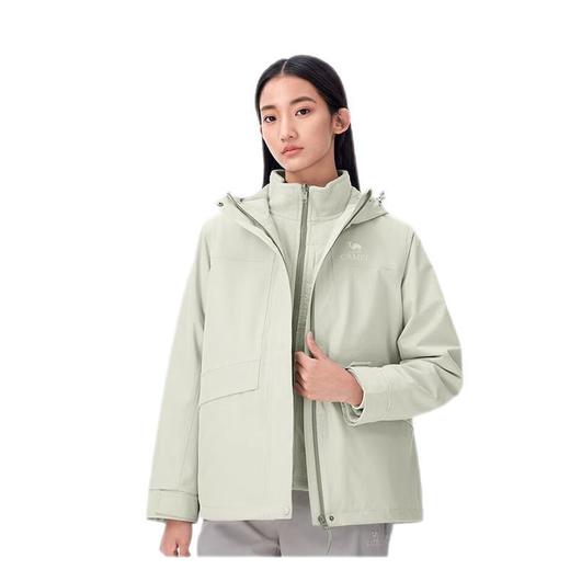 骆驼 女三合一冲锋衣 A24CA70820 商品图0