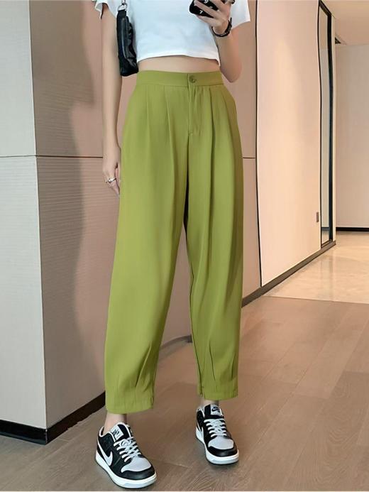 【诗铭洛可】XC7586裤百搭垂感萝卜裤B8-2 商品图4