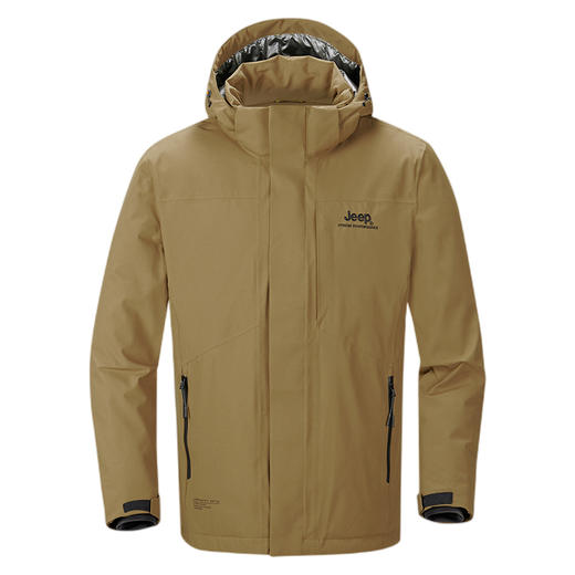 JEEP吉普 男羽绒冲锋衣 J142094720 商品图0