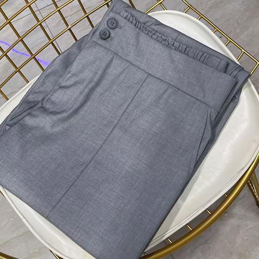 双十二福利！【诗铭洛可】W907小脚裤开叉两粒扣品质九分裤 商品图6