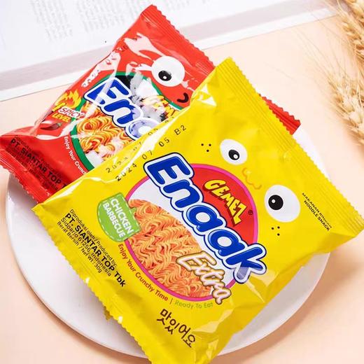 印尼进口Gemez小鸡干脆面 （烧烤鸡肉味）30g 商品图3