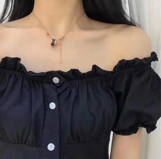 宝格丽-【全新发售】新款.zero哑光黑陶瓷项链（XTY） 商品图3