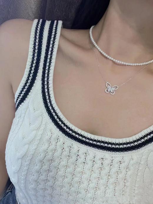 Princess满钻蝴蝶项链  手链 耳钉 合集 （XTY） 商品图11