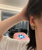 香奈儿  24春夏最新款  香小号仿牛仔爱心耳钉 （XTY） 商品缩略图5