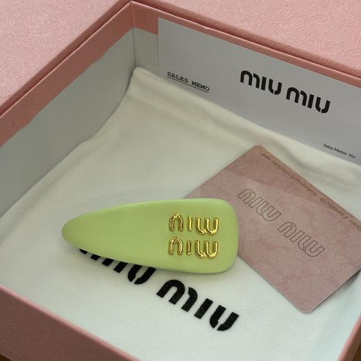 谁还没有个miumiu发夹！我真的会心痛的！ 戴上简直就是小甜心～巨巨巨好看好甜（CO） 羊皮款 商品图8