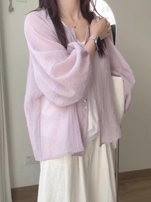 淡淡薰衣草松弛感天丝防晒空调衫 商品图6