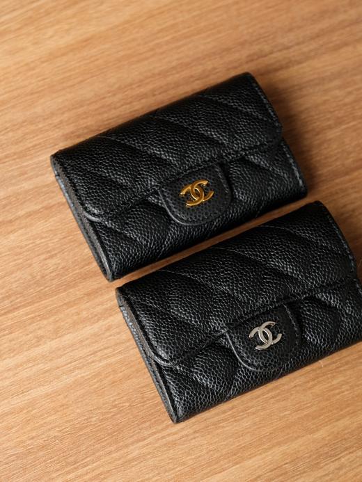 香奈儿 经典CF翻盖鱼子酱卡包全套包装！（SS） 商品图1